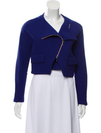Roland Mouret Wool Asymmetrical Jacket