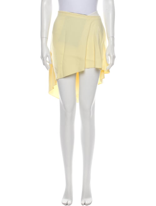 Roland Mouret Knee-Length Skirt Yellow