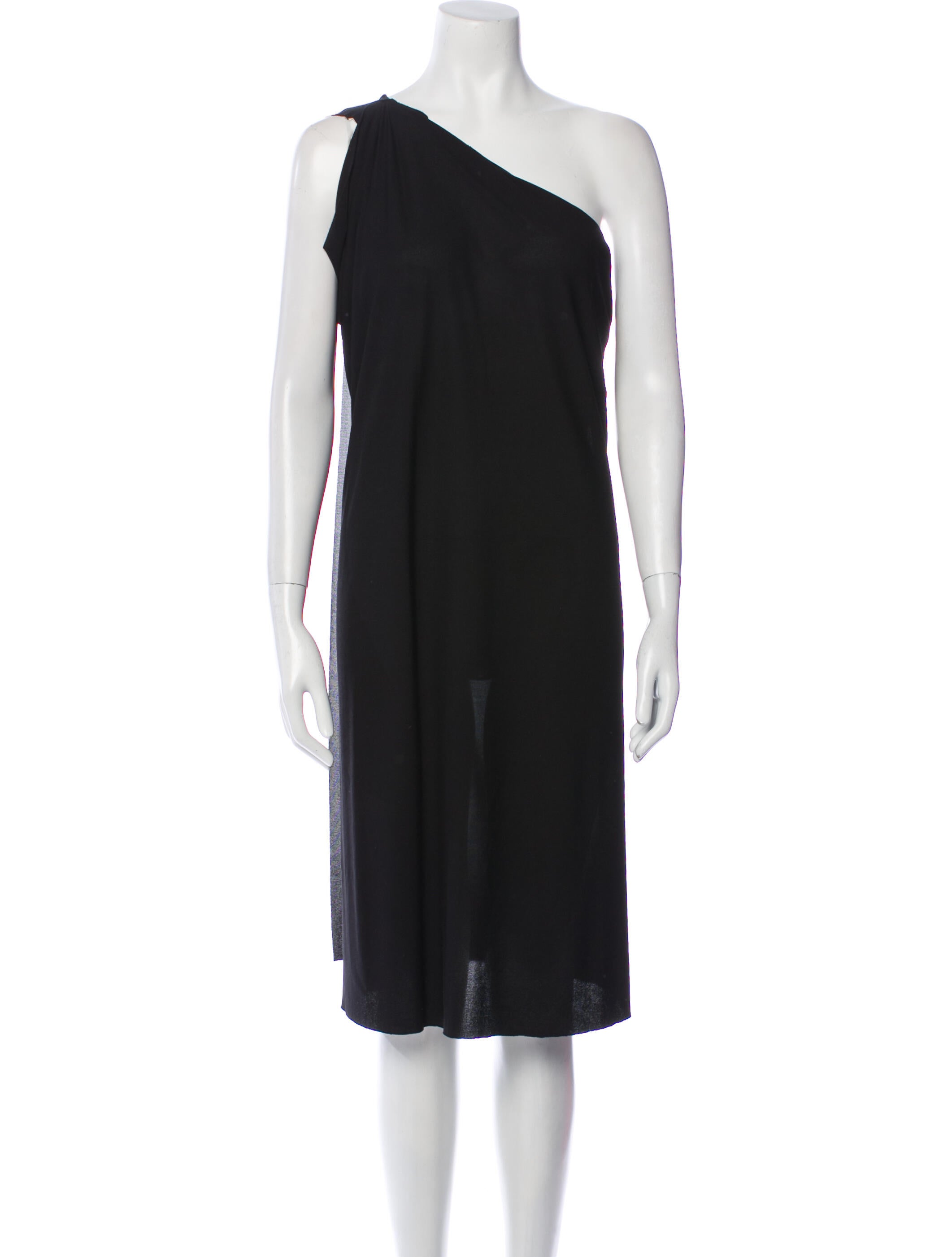 Roland Mouret One-Shoulder Midi Length Dress