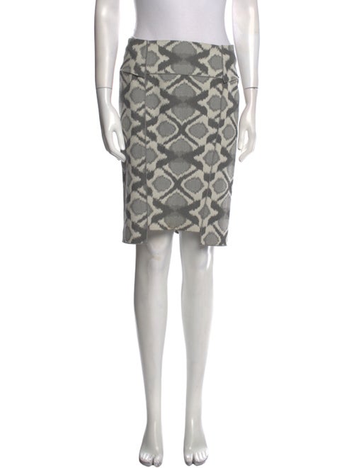 Roland Mouret Animal Print Knee-Length Skirt