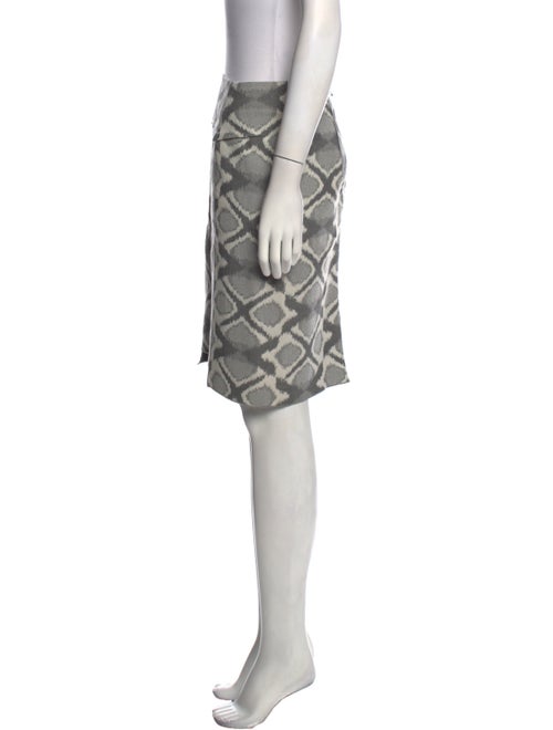 Roland Mouret Animal Print Knee-Length Skirt