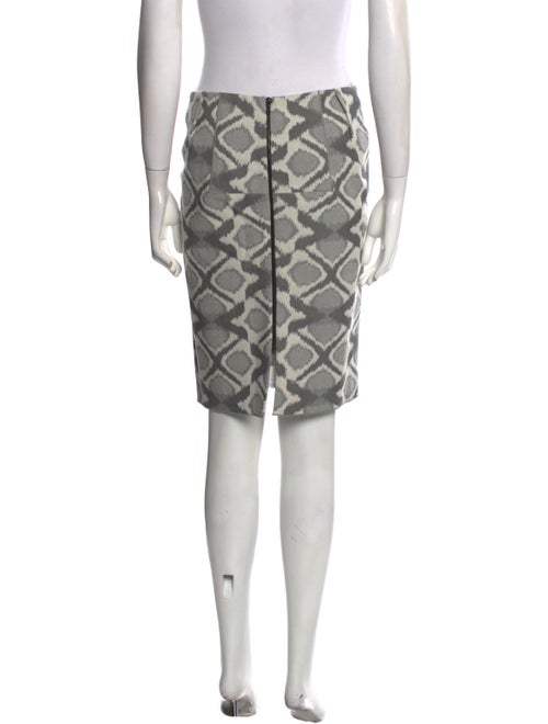 Roland Mouret Animal Print Knee-Length Skirt