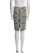 Roland Mouret Animal Print Knee-Length Skirt