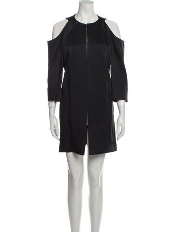 Roland Mouret Dresses Crew Neck Mini Dress US4 | S