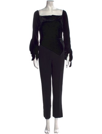 Roland Mouret Square Neckline Jumpsuit