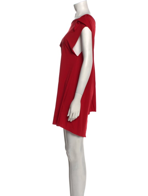 Roland Mouret Square Neckline Short Sleeve Tunic