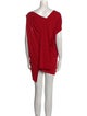 Roland Mouret Square Neckline Short Sleeve Tunic