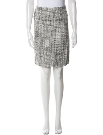 Roland Mouret Tweed Pattern Knee-Length Skirt