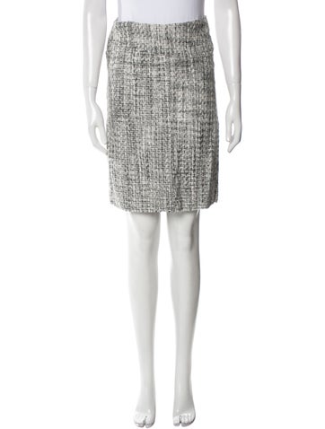 Roland Mouret Skirts Tweed Pattern Knee-Length Skirt Us4, UK8 | S