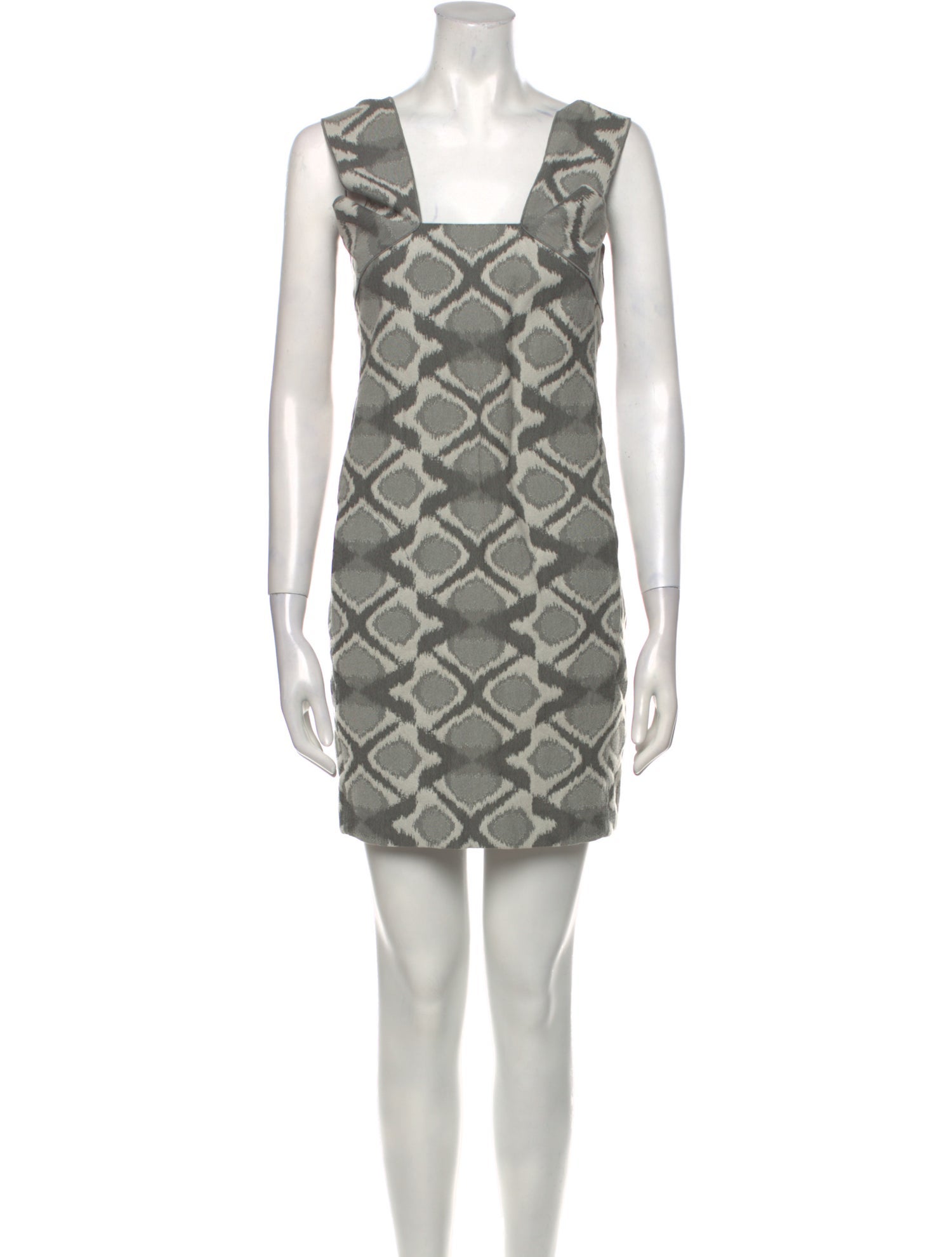 Roland Mouret Printed Mini Dress