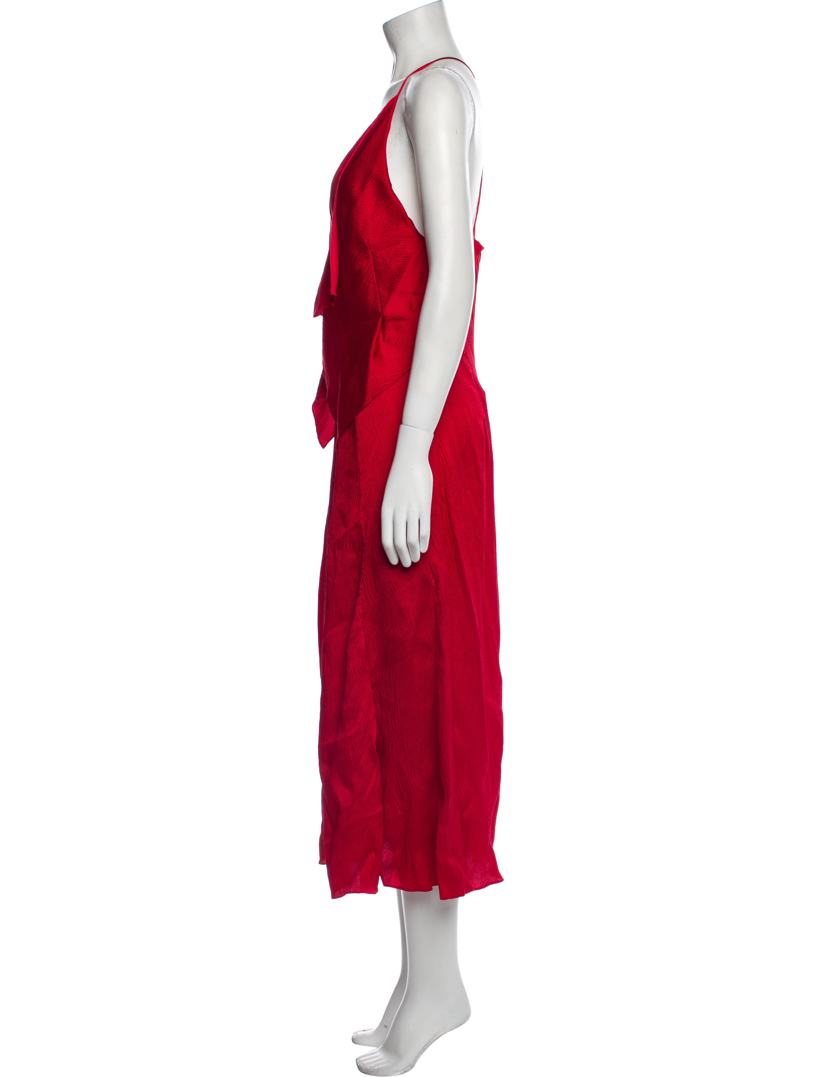 Roland Mouret Silk Long Dress w/ Tags