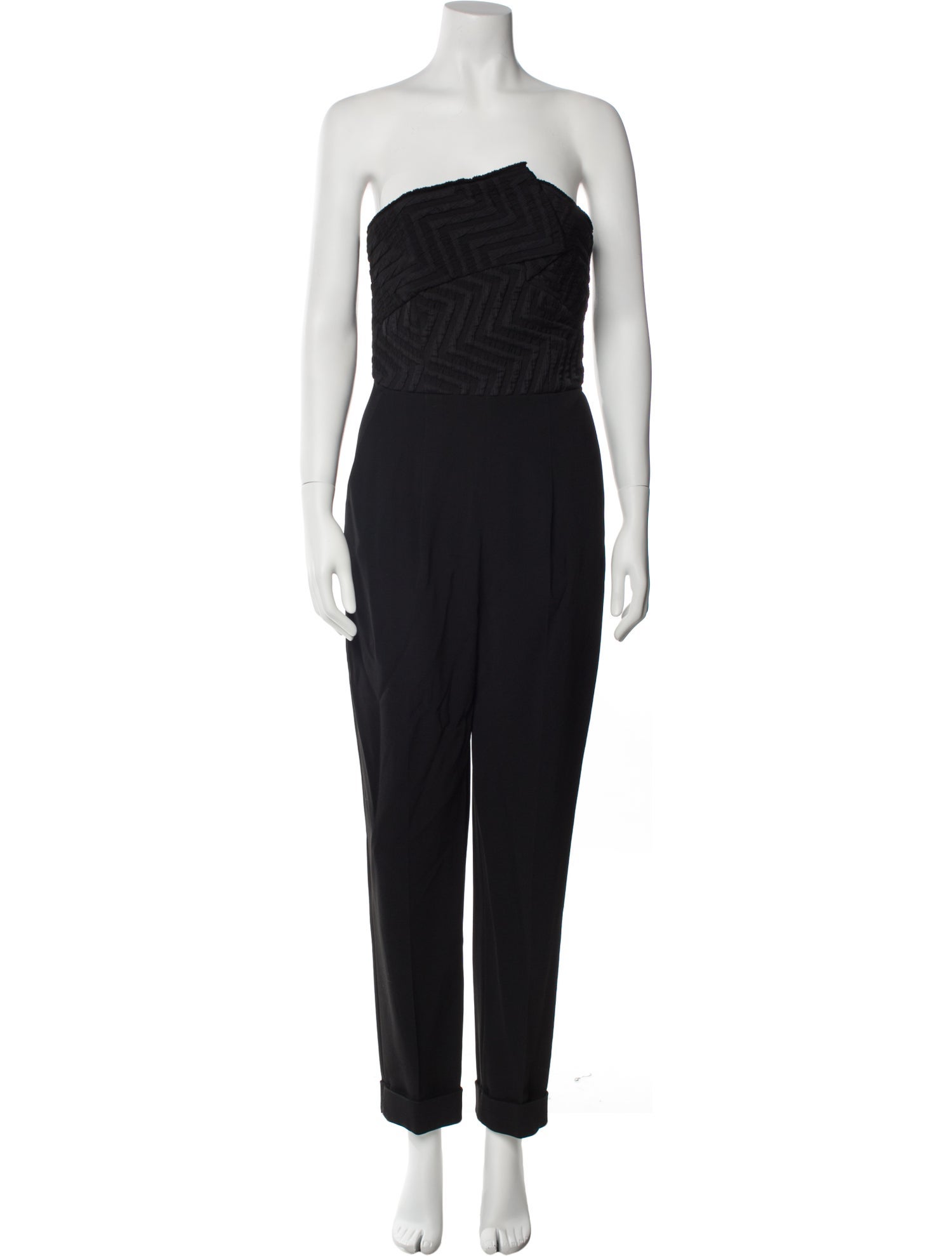 Roland Mouret Strapless Jumpsuit