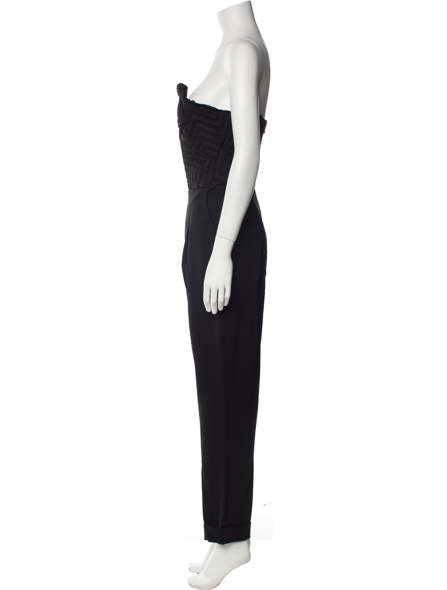 Roland Mouret Strapless Jumpsuit