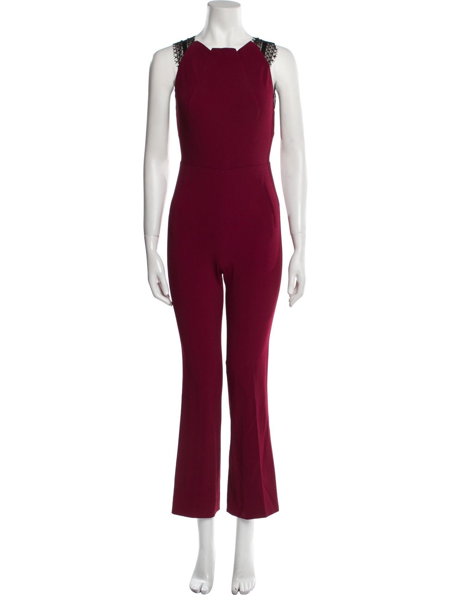 Roland Mouret Crew Neck Jumpsuit