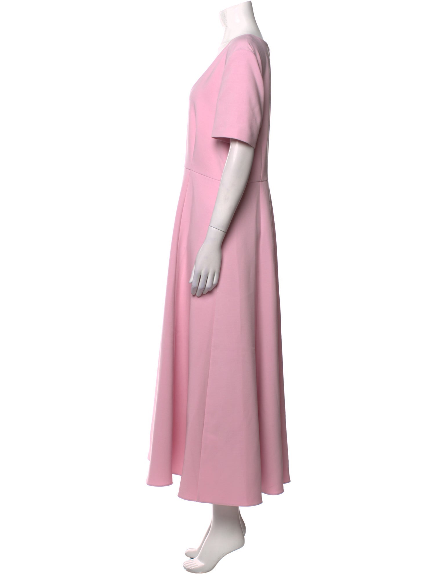 Roland Mouret Scoop Neck Long Dress