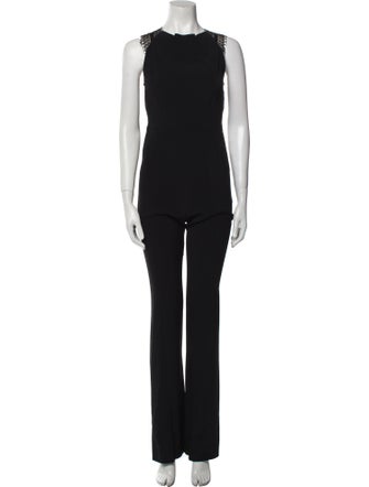 Roland Mouret Crew Neck Jumpsuit