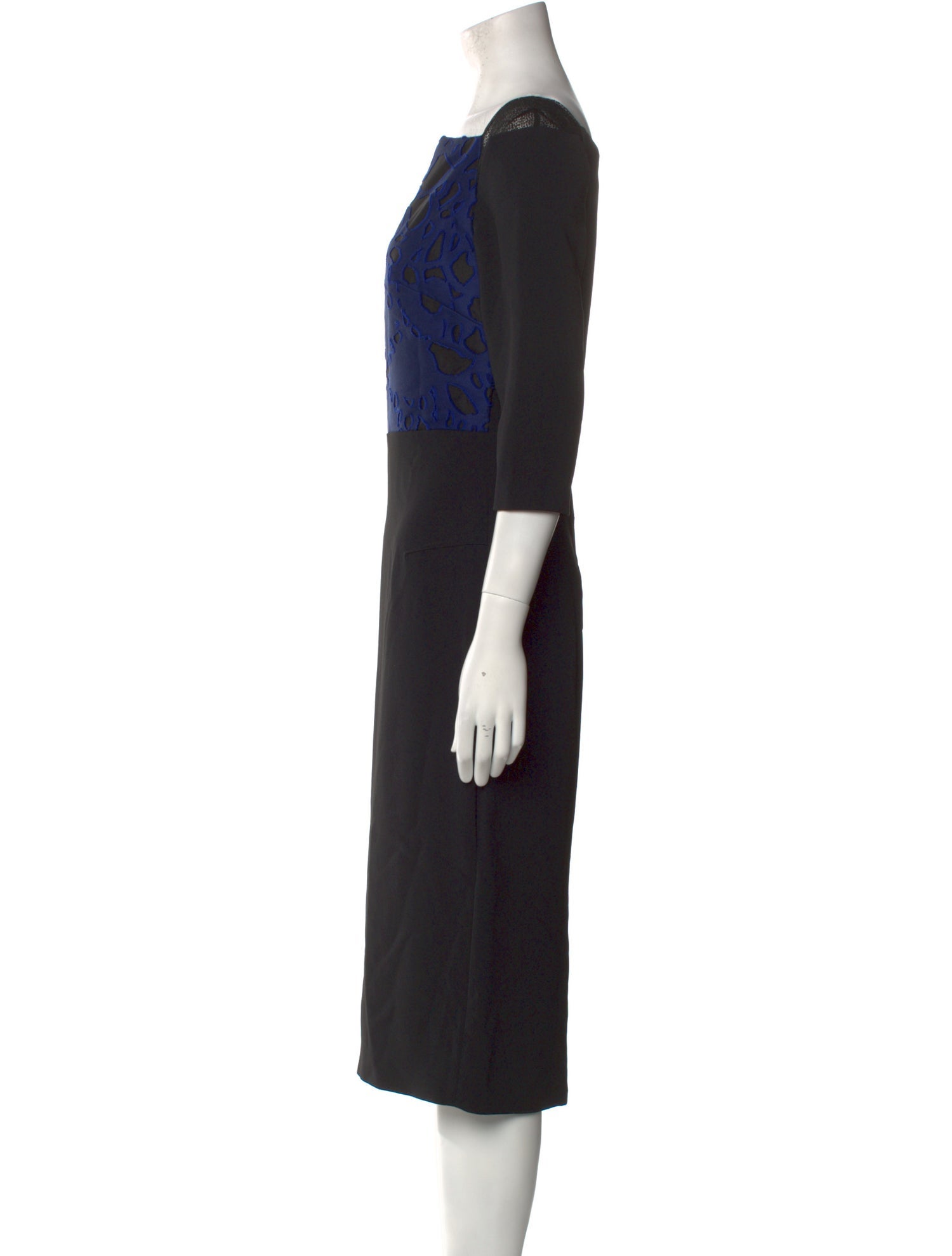 Roland Mouret Printed Midi Length Dress
