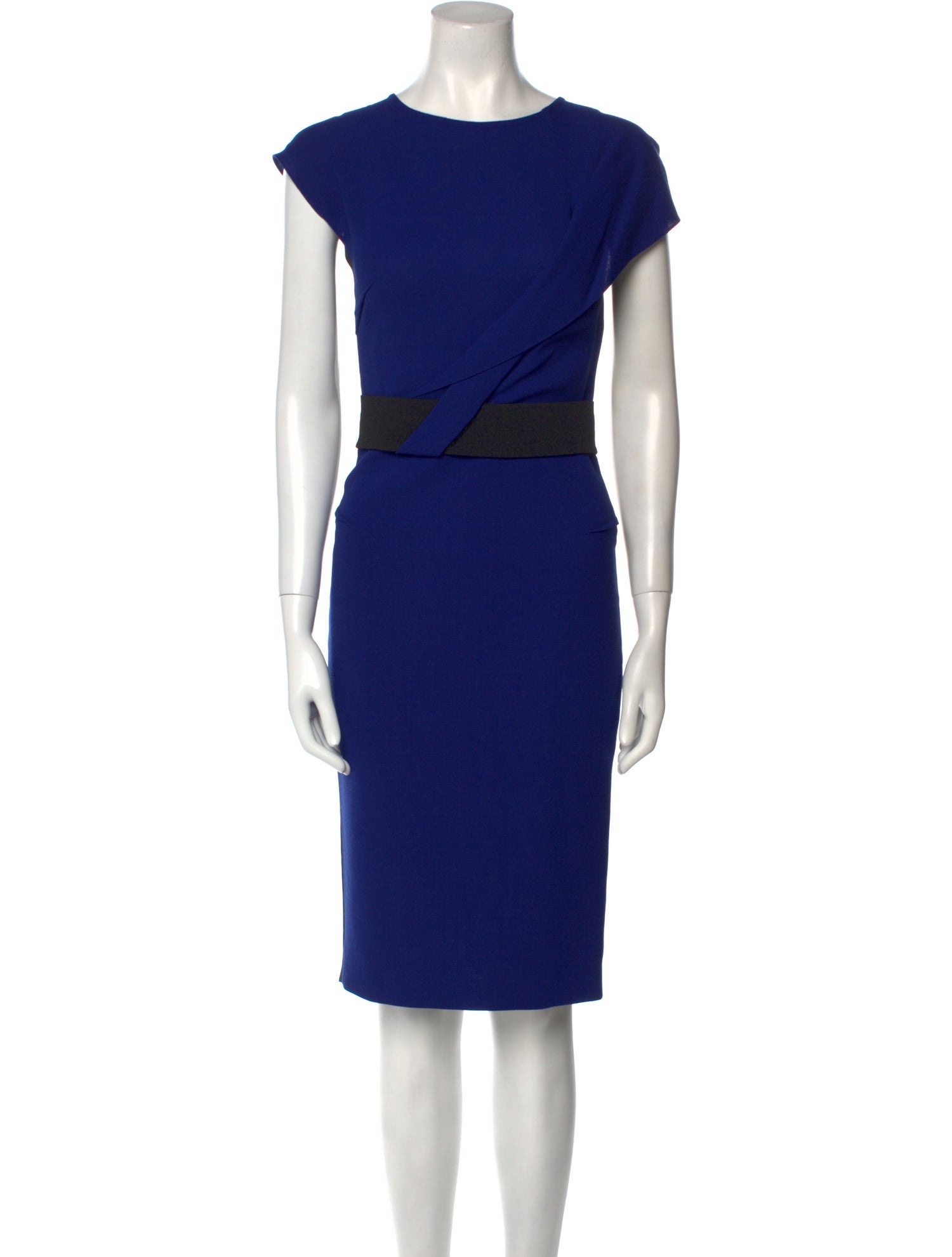 Roland Mouret Virgin Wool Knee-Length Dress