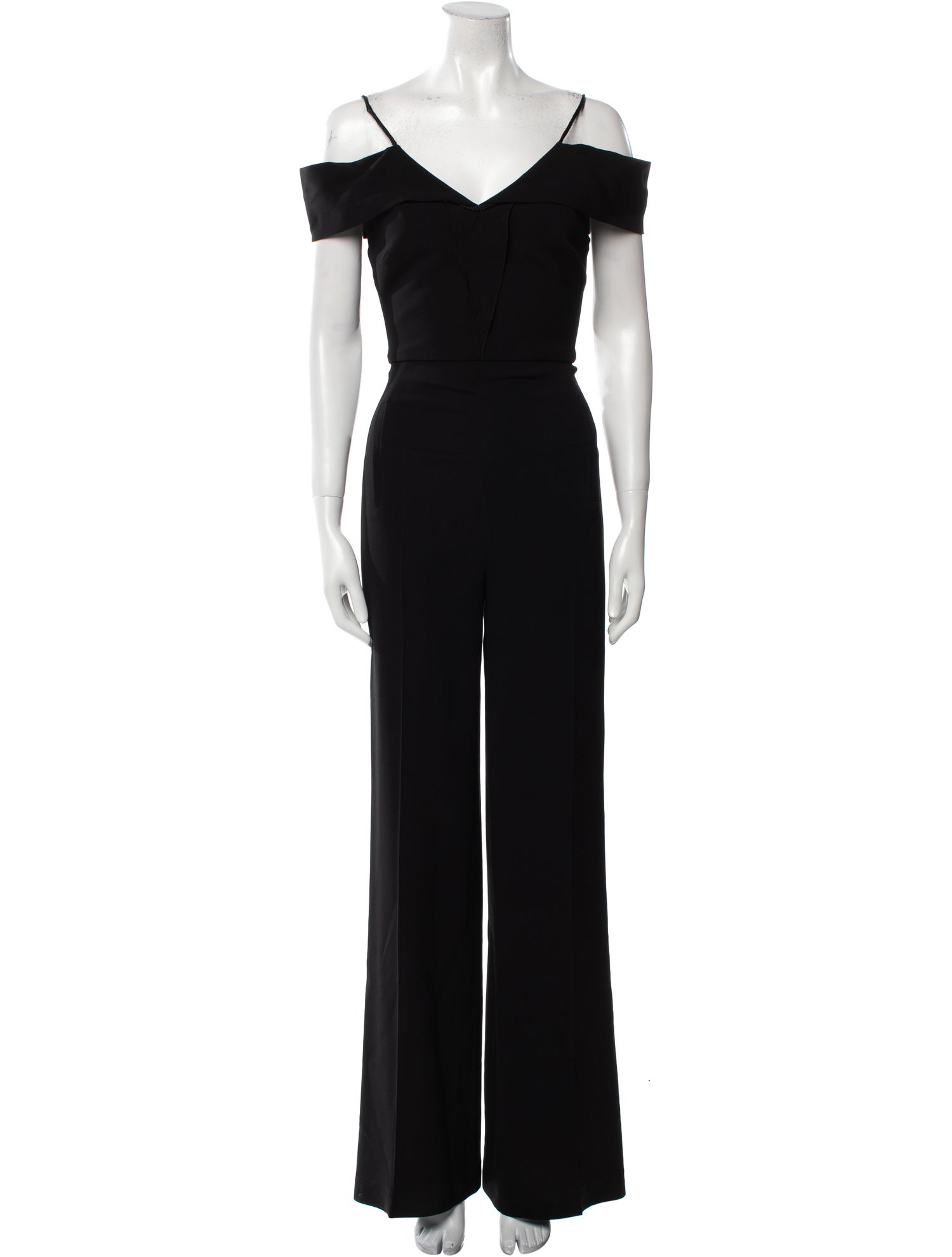 Roland Mouret V-Neck Jumpsuit