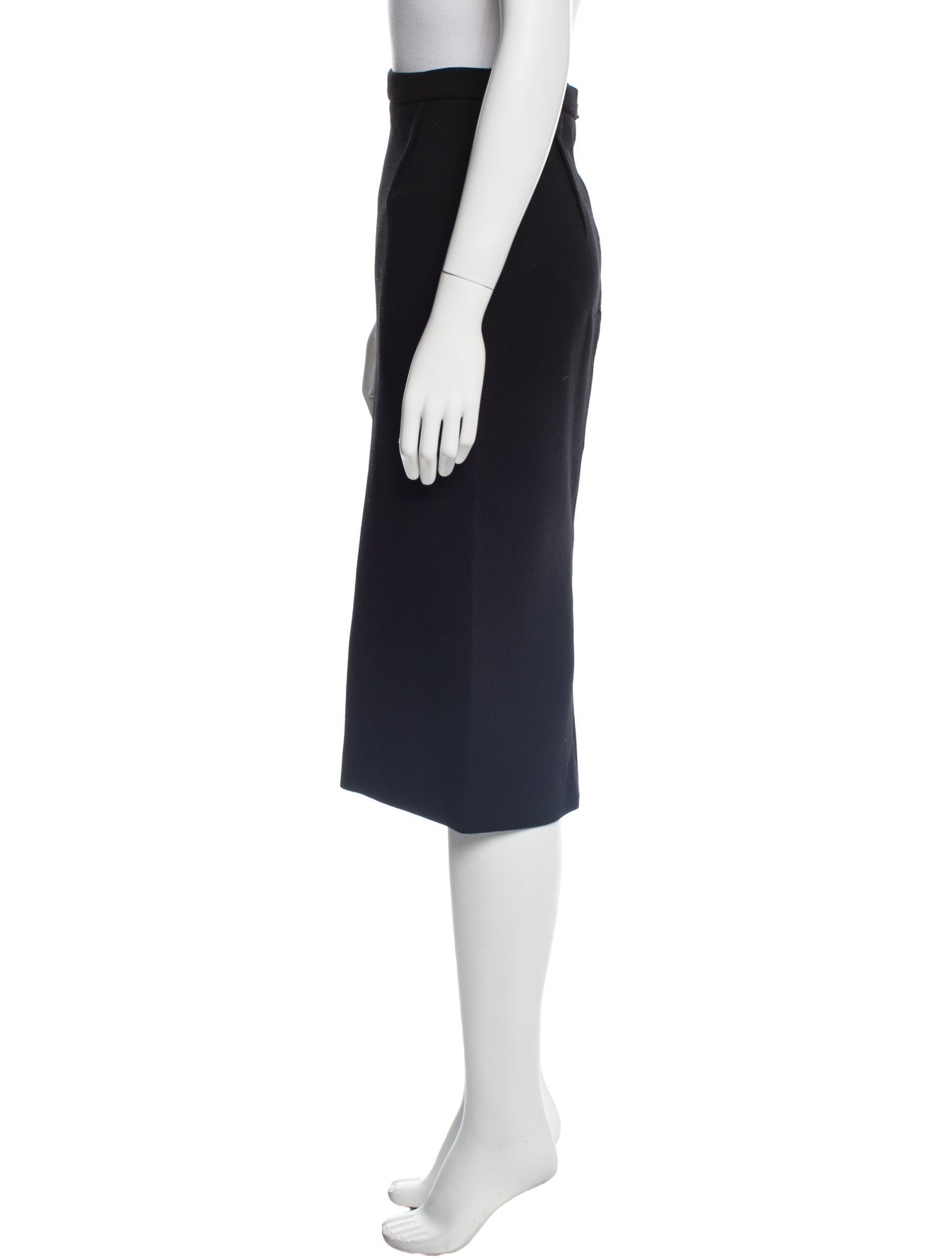 Roland Mouret Wool Knee-Length Skirt