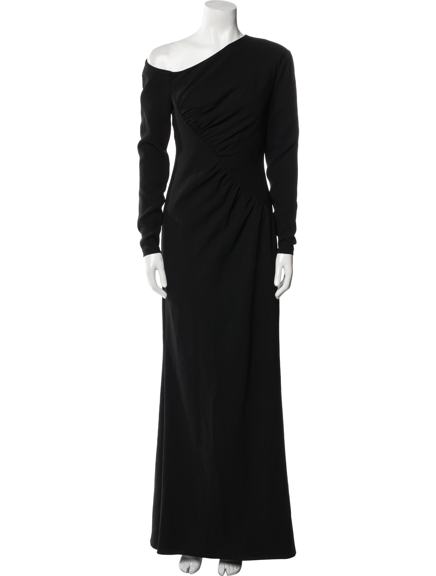 Roland Mouret One-Shoulder Long Dress