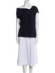 Roland Mouret Wool One-Shoulder Tunic