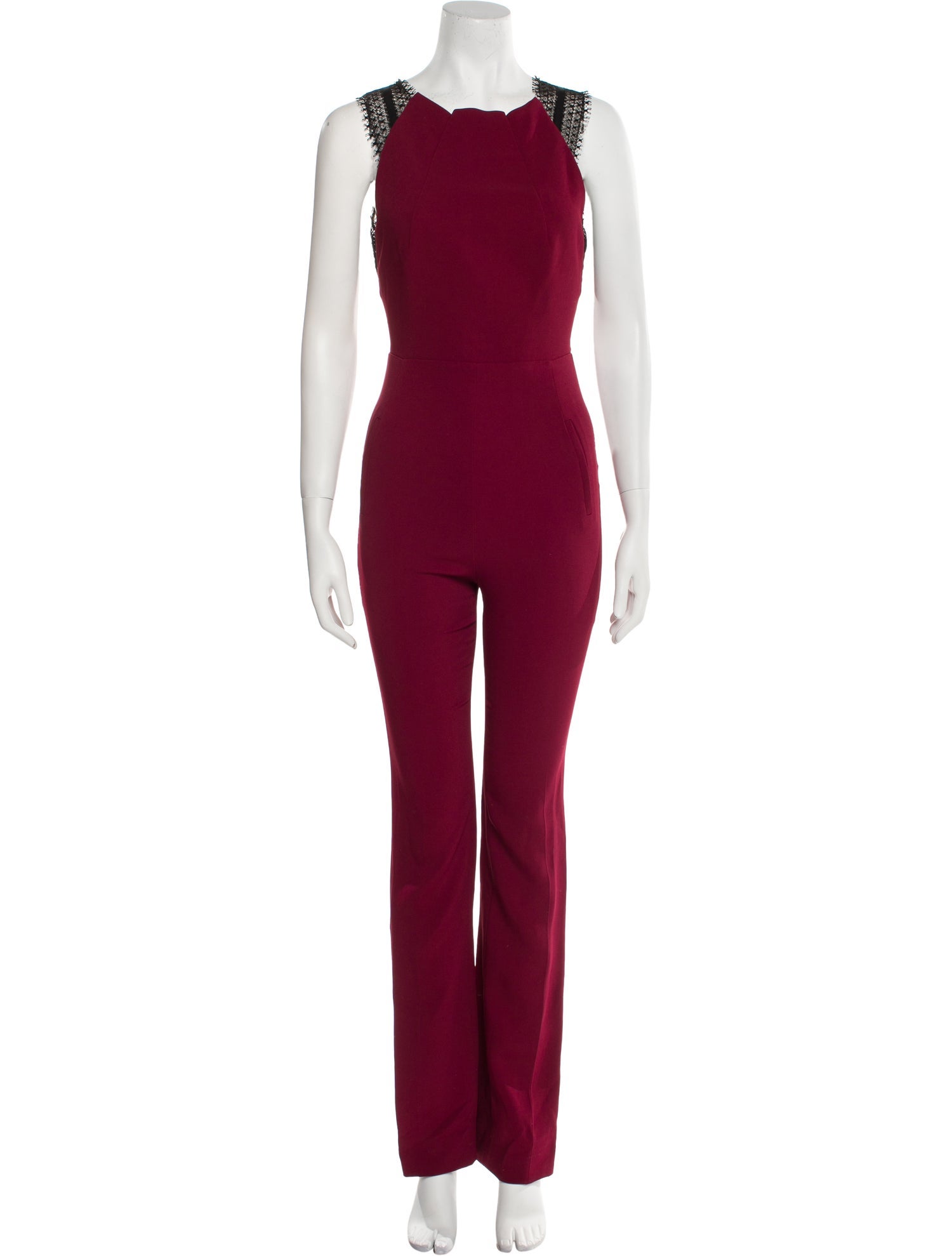 Roland Mouret Scoop Neck Jumpsuit