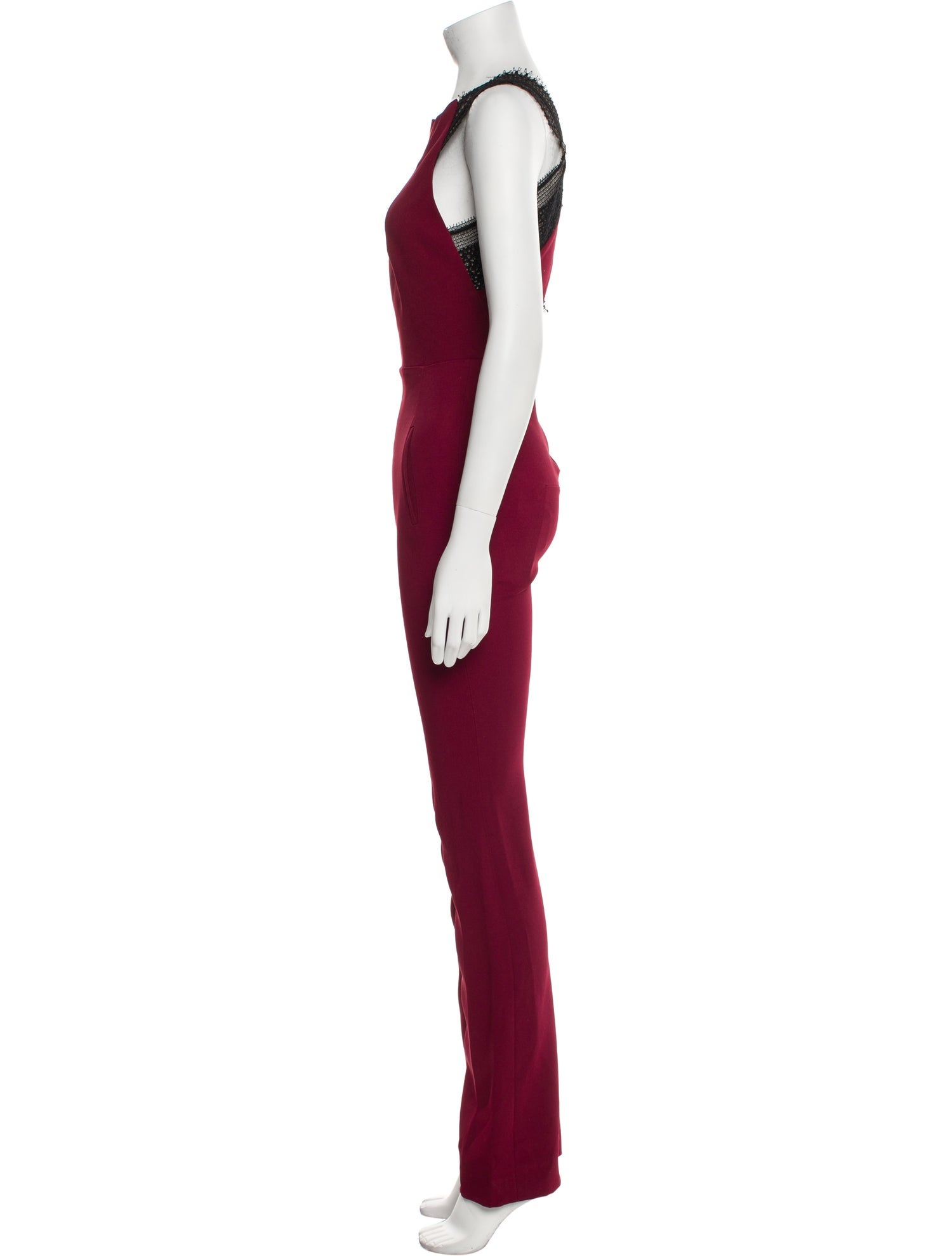 Roland Mouret Scoop Neck Jumpsuit