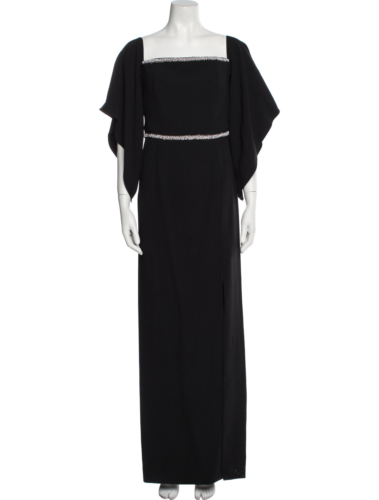 Roland Mouret Square Neckline Long Dress