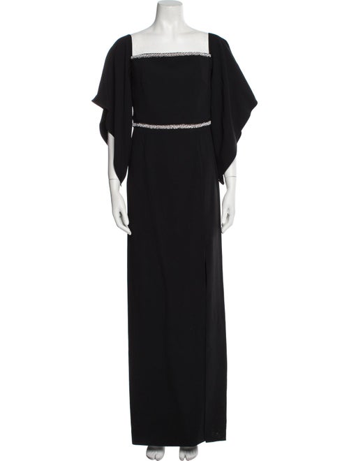 Roland Mouret Square Neckline Long Dress