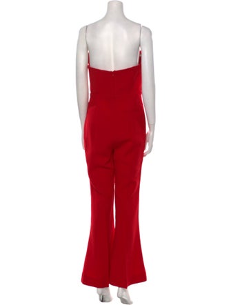 Roland Mouret Wool Strapless Jumpsuit