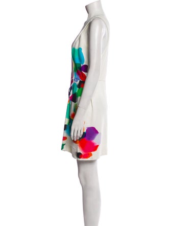 Roland Mouret Printed Mini Dress