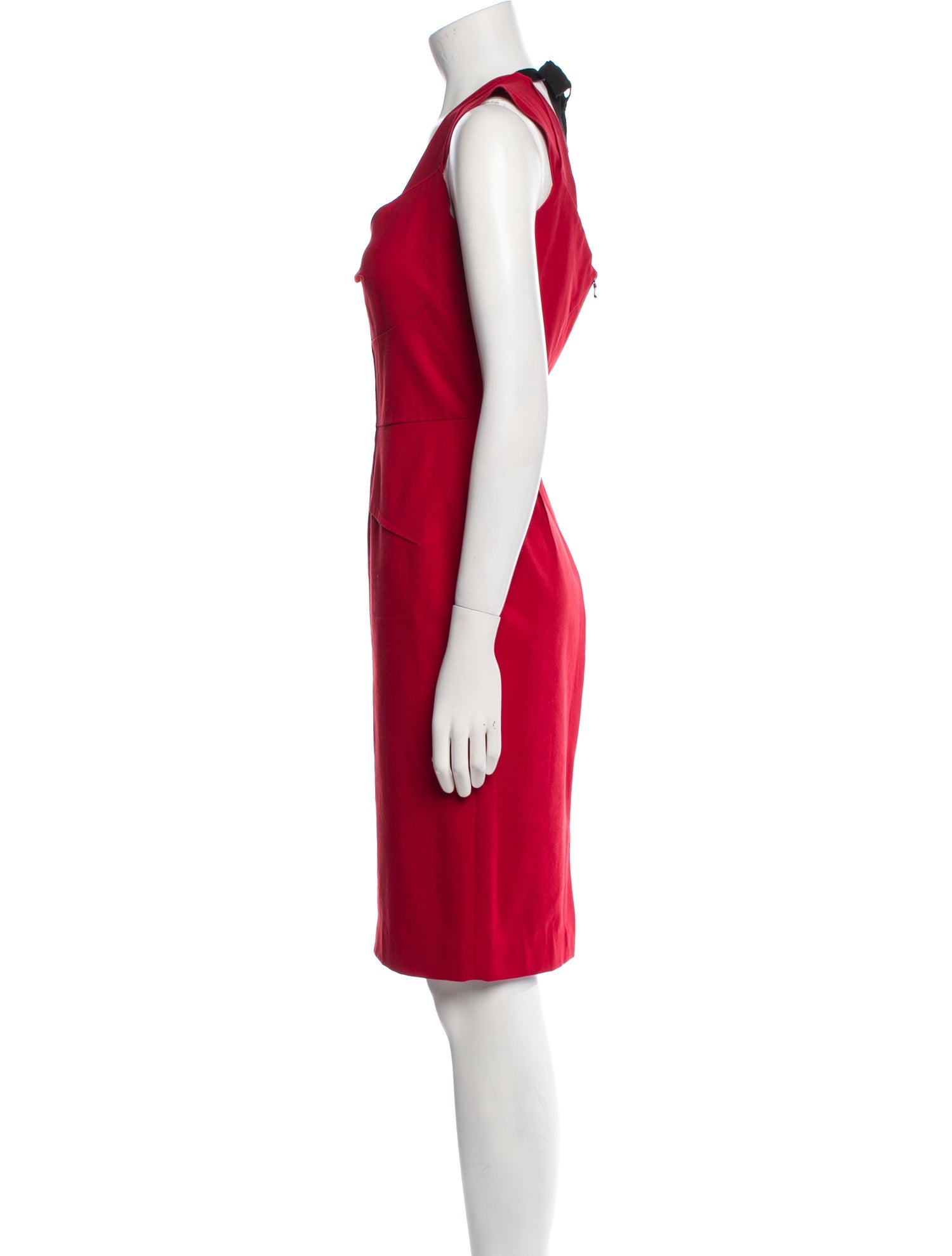 Roland Mouret Square Neckline Knee-Length Dress