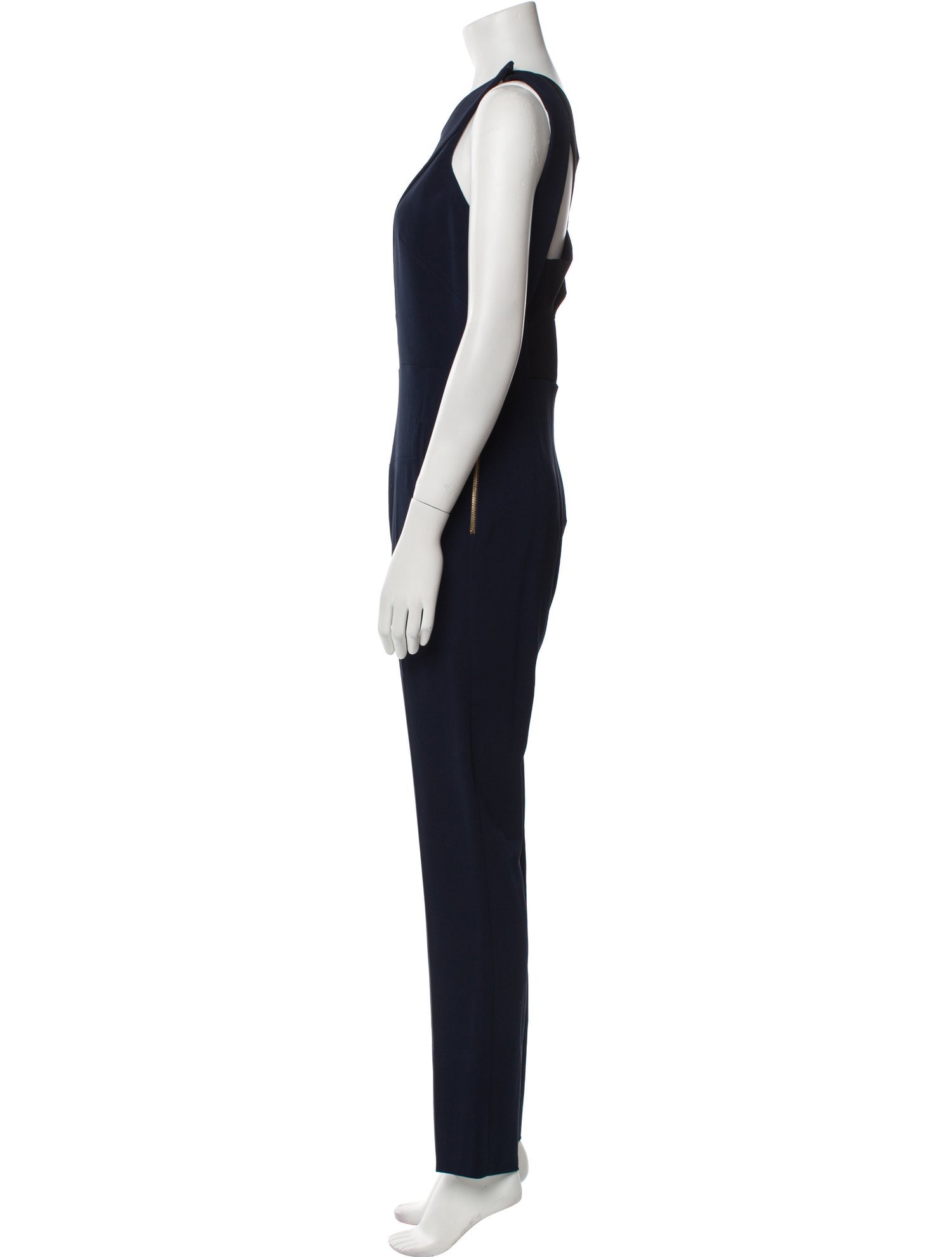 Roland Mouret V-Neck Jumpsuit