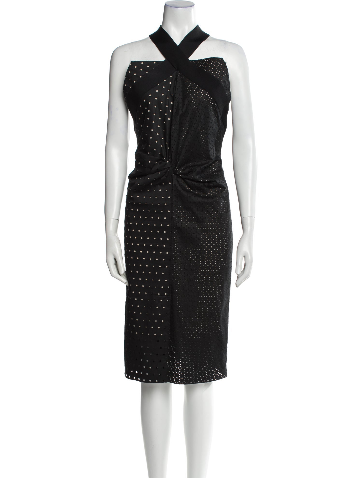 Roland Mouret Halterneck Midi Length Dress