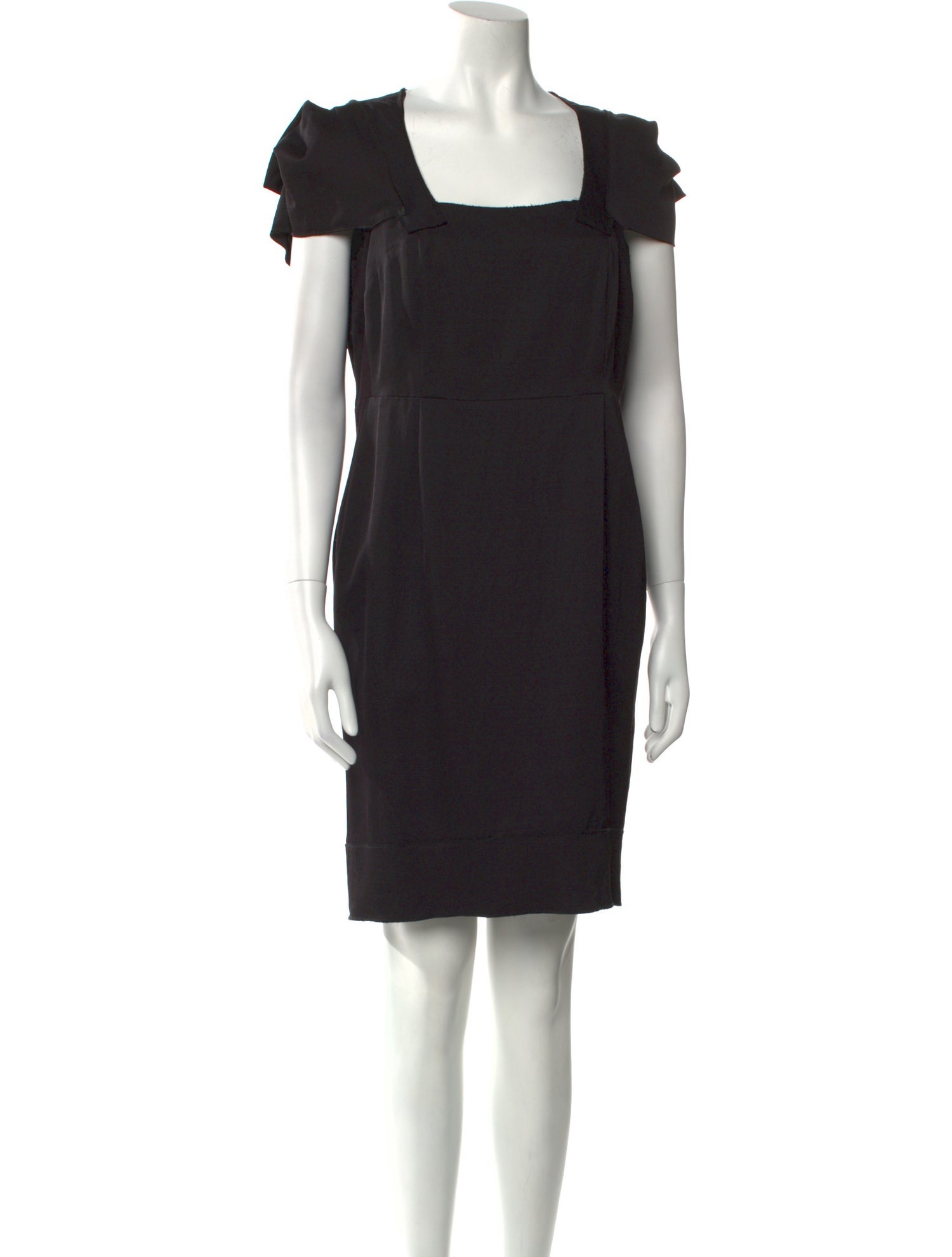 Roland Mouret Square Neckline Mini Dress