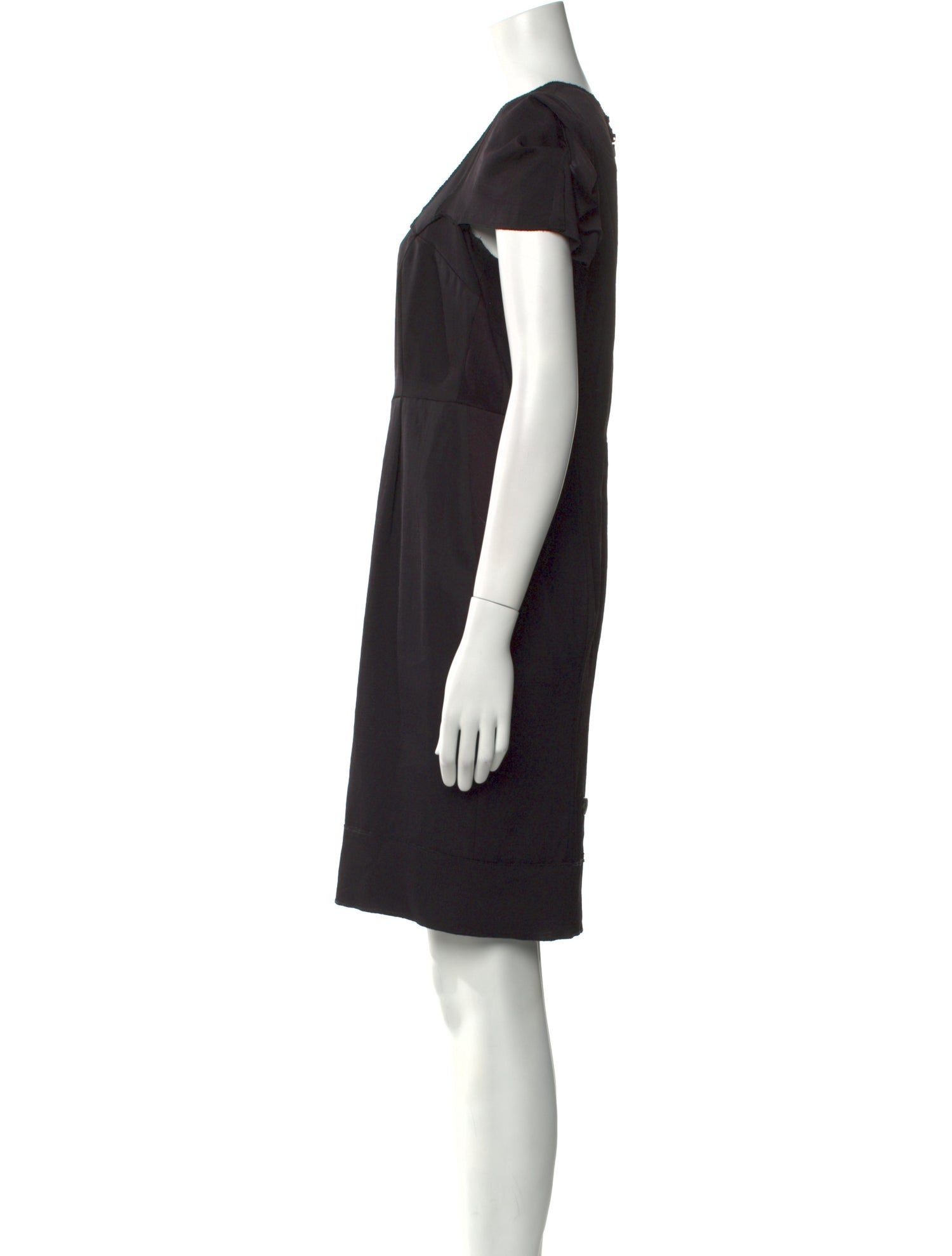 Roland Mouret Square Neckline Mini Dress