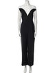 Roland Mouret Wool Strapless Jumpsuit
