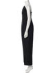 Roland Mouret Wool Strapless Jumpsuit
