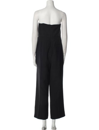 Roland Mouret Wool Strapless Jumpsuit