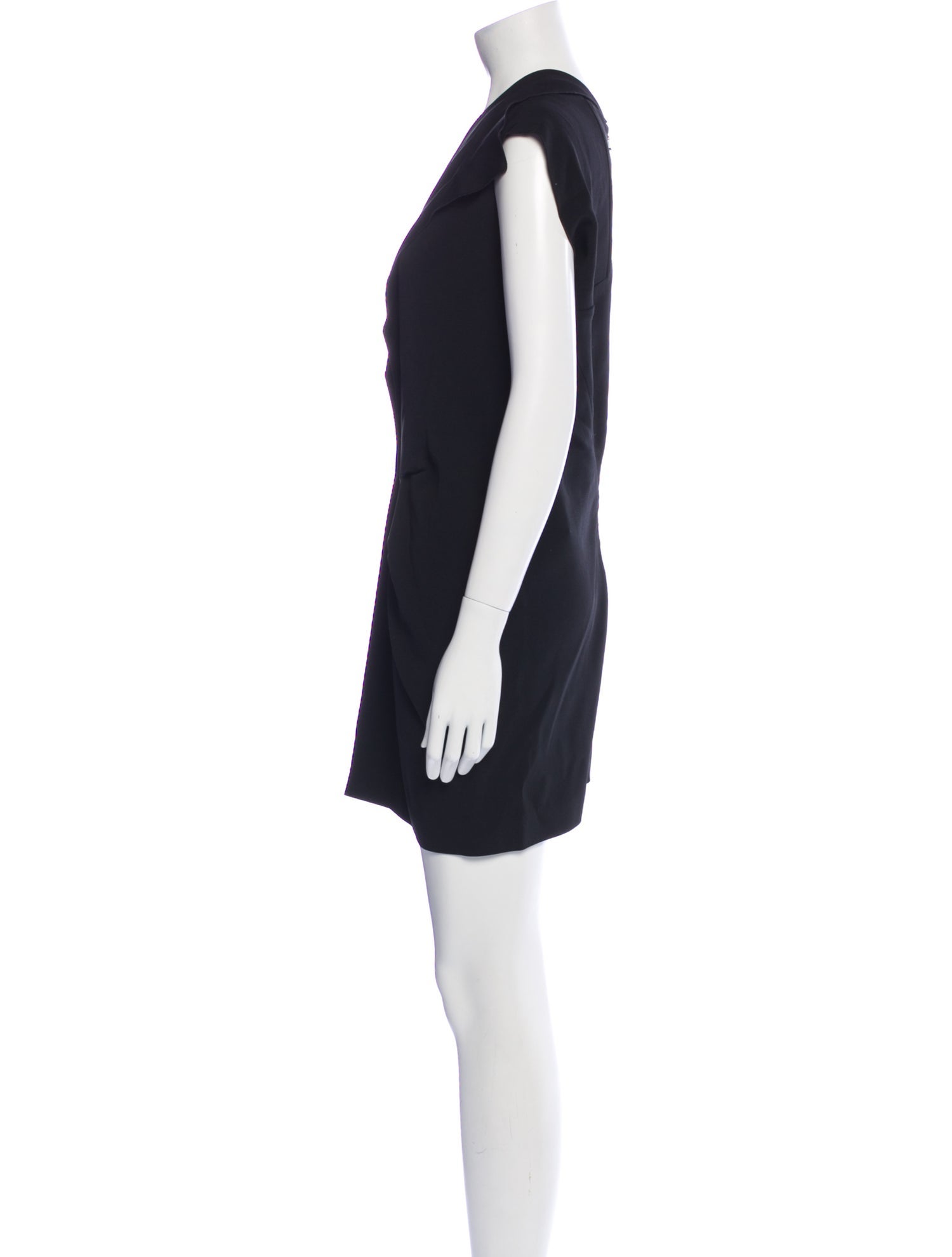 Roland Mouret V-Neck Mini Dress