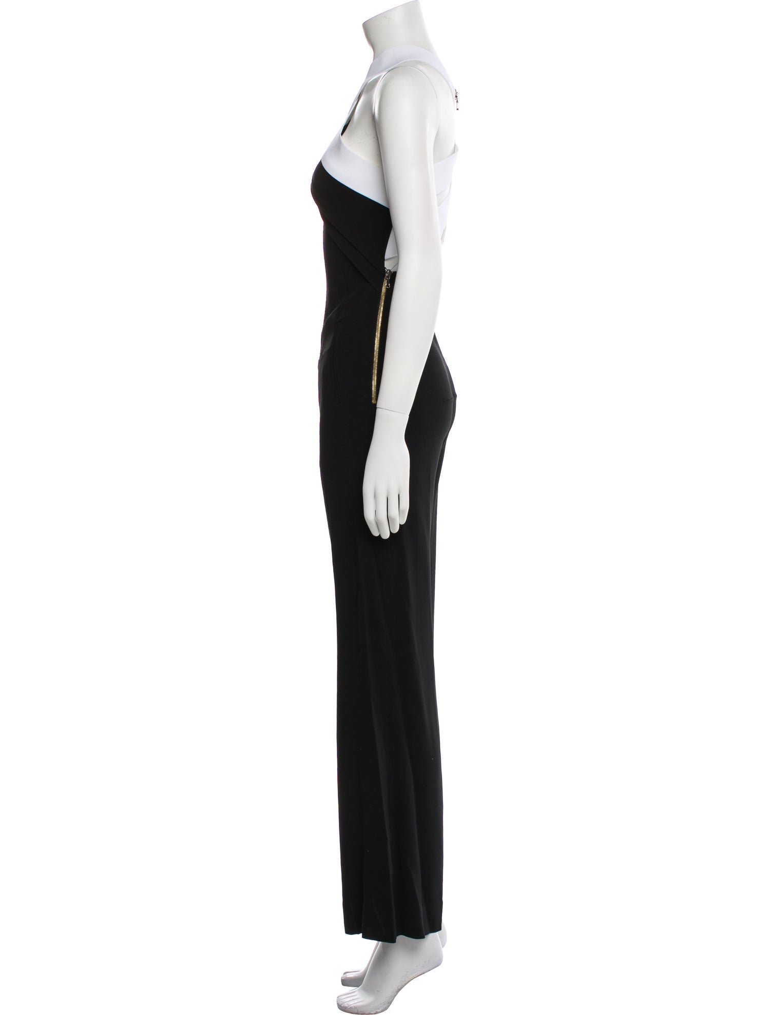 Roland Mouret One-Shoulder Jumpsuit