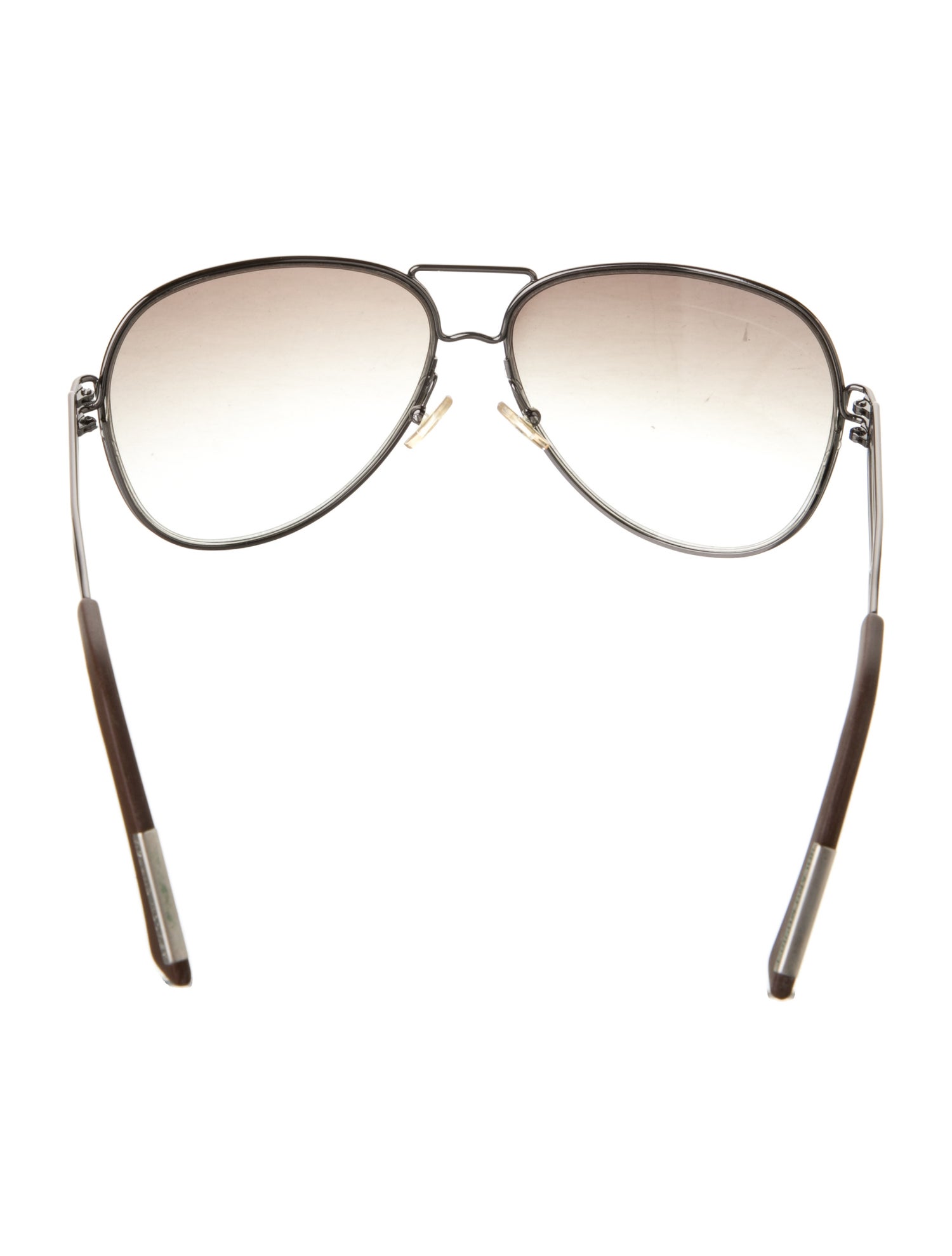 Roland Mouret Aviator Gradient Sunglasses