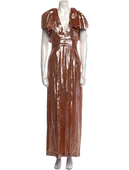 Roland Mouret Silk V-Neck Jumpsuit