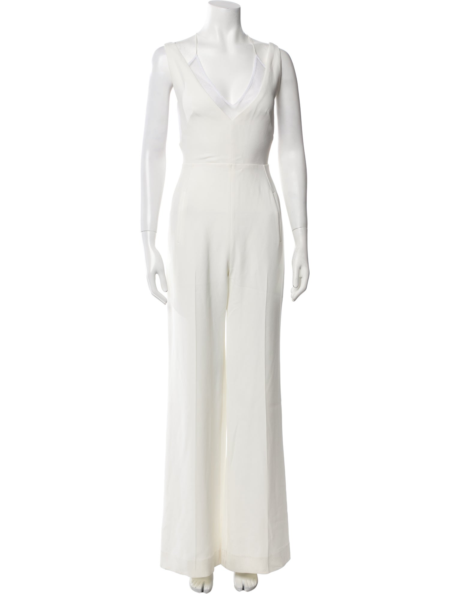 Roland Mouret V-Neck Jumpsuit