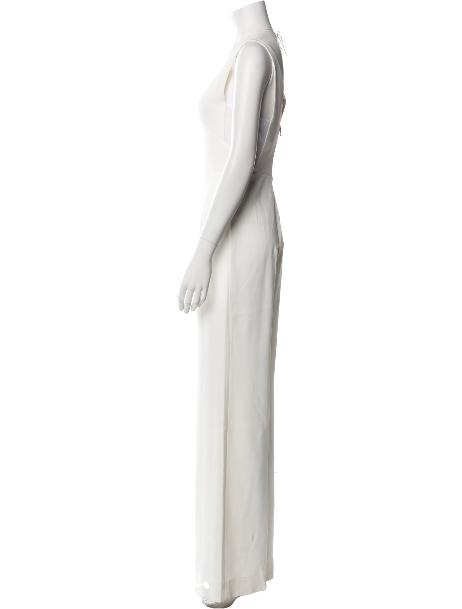 Roland Mouret V-Neck Jumpsuit