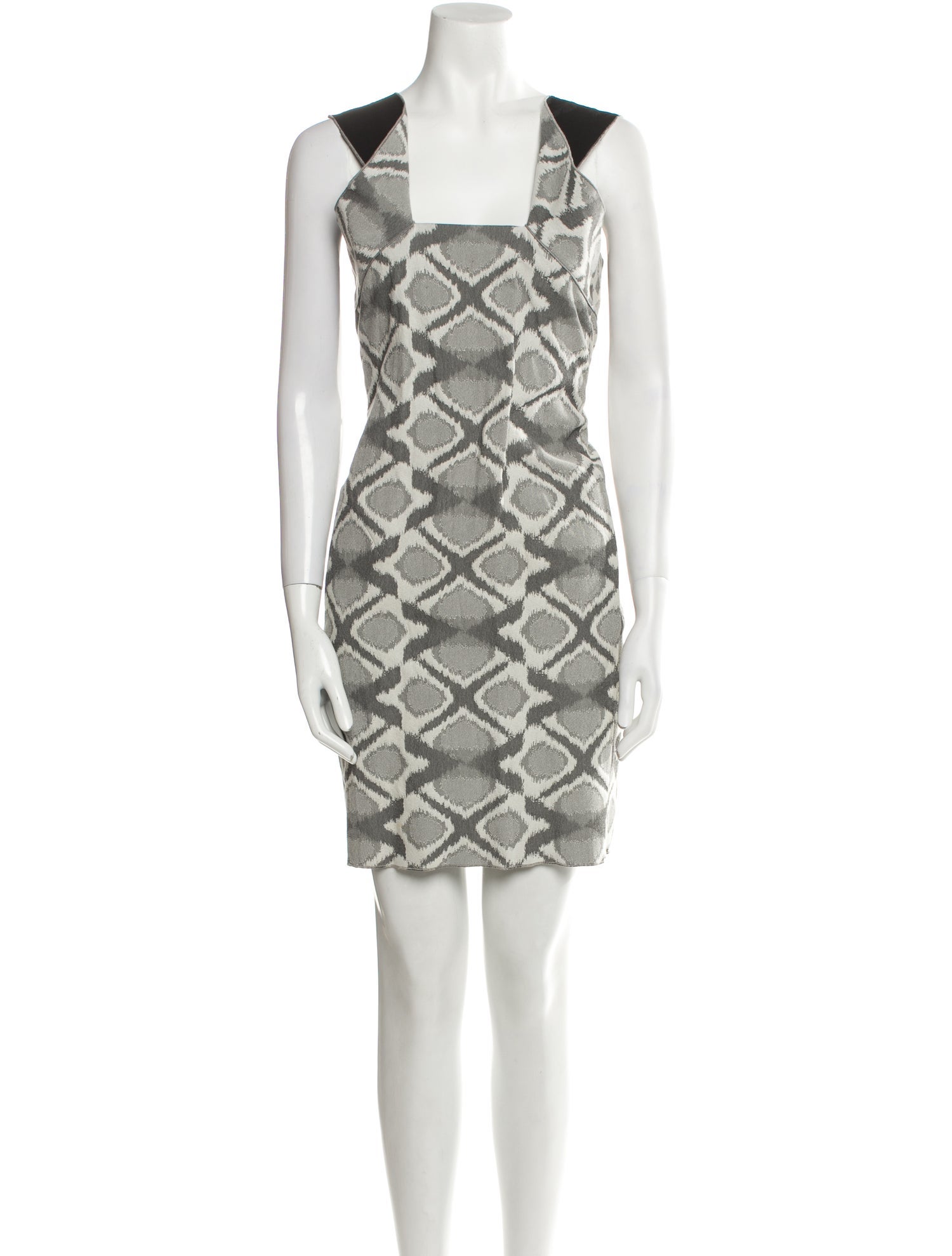 Roland Mouret Printed Mini Dress