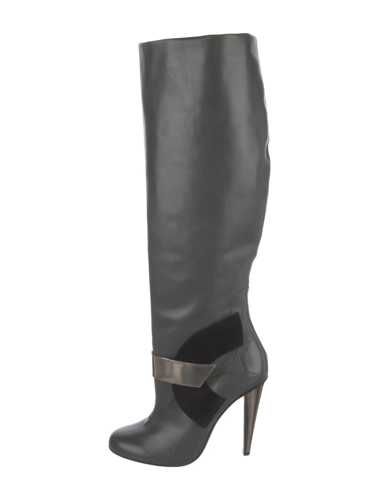 Roland Mouret Patent Leather Boots