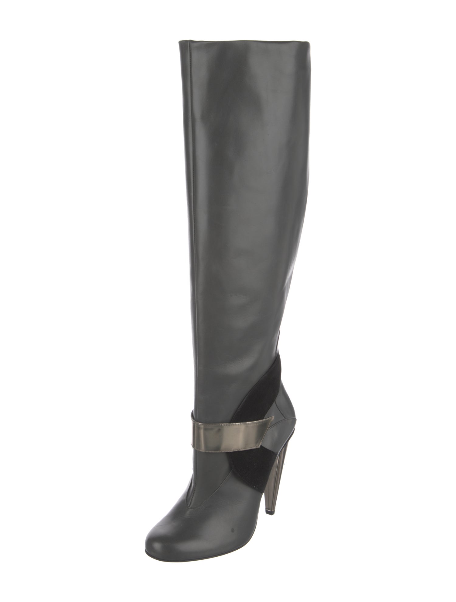 Roland Mouret Patent Leather Boots