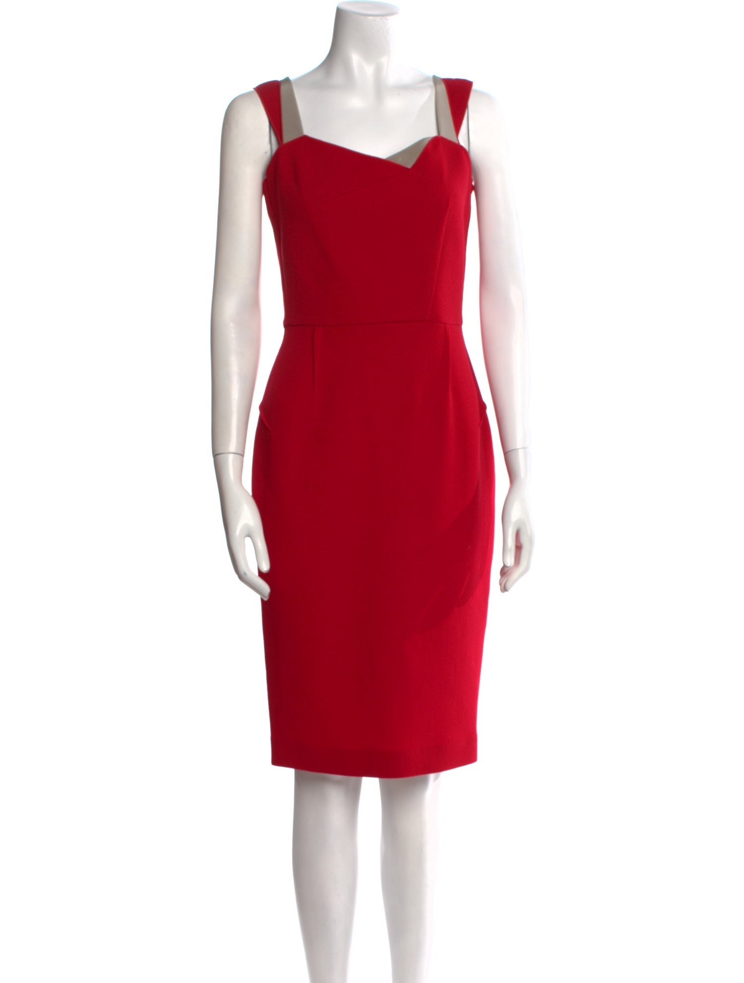 Roland Mouret Wool Knee-Length Dress